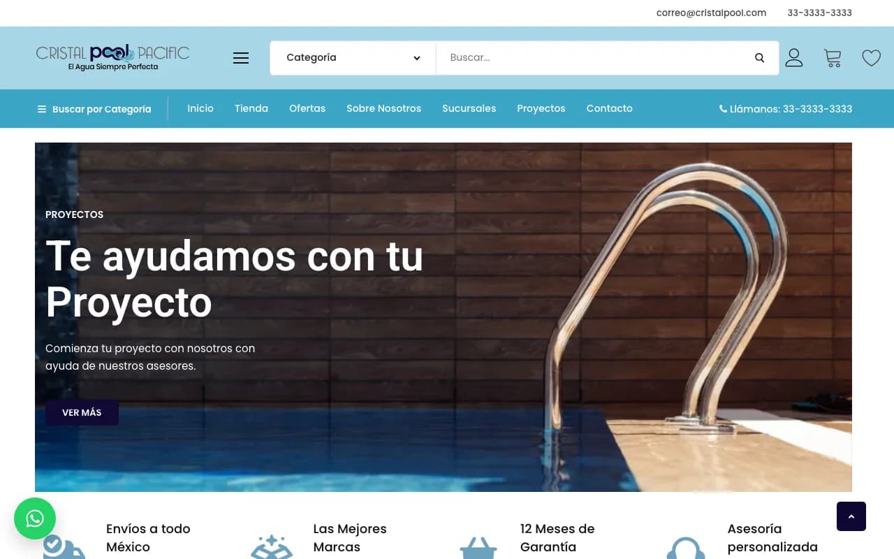 Sitio de Cristal Pool
